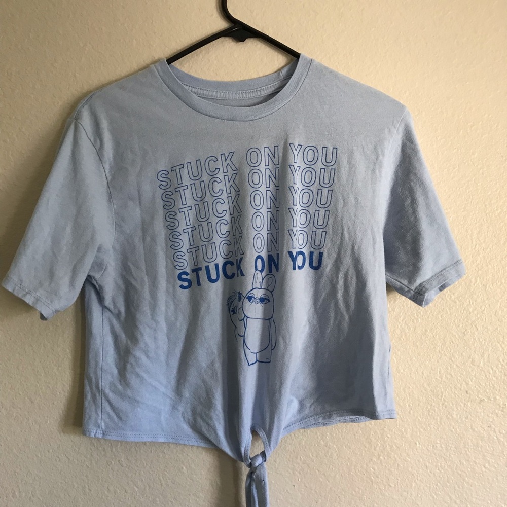 Disneys toy story cropped shirt
